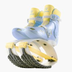 Fit Boots® X-Bound Blue/Yellow – Ultimate Jump Boots