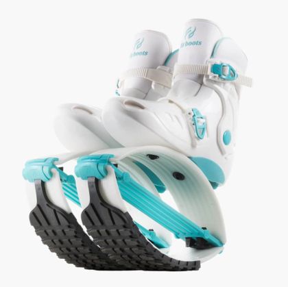Fit boots X-Bound White/Aqua – Ultimate Jump Boots