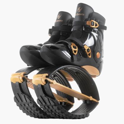 Fit Boots® X-Bound Black/Gold – Ultimate Jump Boots