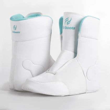 Комплект от 2 Fit Boots чорапи, подплатени със свободно дишаща материя: максимален комфорт в елегантен дизайн