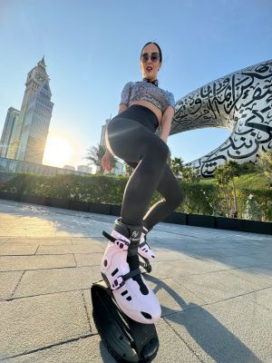 Fit Boots® X-Bound Pink/Black – Ultimate Jump Boots